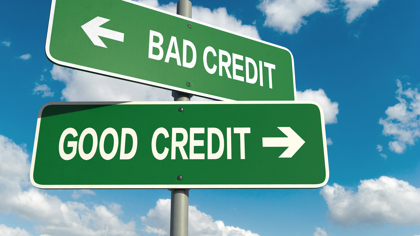 good vs bad credit